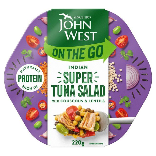 John West On The Go Indian Super Tuna Salad   220g