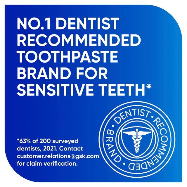 Sensodyne Repair &amp; Protect Sensitive Original Mint Toothpaste   75ml