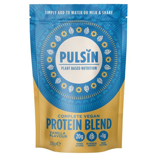 Pulsin Complete Vegan Protein Blend Vanilla   270g