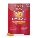 Seven Seas Omega-3 Fish Oil & Turmeric with Vitamin D 30 Day Duo Pack   60 per pack GOODS M&S   