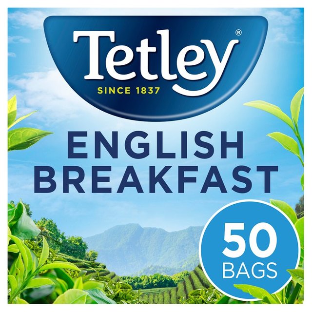 Tetley English Breakfast   50 per pack GOODS M&S   