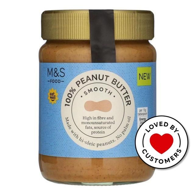 M&S Smooth Peanut Butter   340g GOODS M&S   