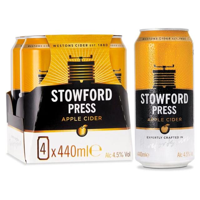 Stowford Press Medium Dry Cider   4 x 440ml