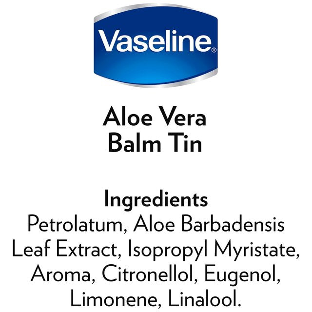 Vaseline Lip Tin Aloe   20g GOODS M&S   