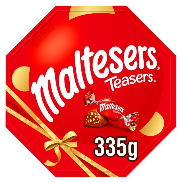 Maltesers Teasers Milk Chocolate & Honeycomb Centerpiece Gift Box   335g GOODS M&S   