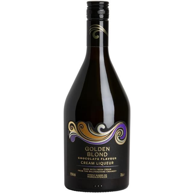 M&S Golden Blond Chocolate Flavour Cream Liqueur   70cl