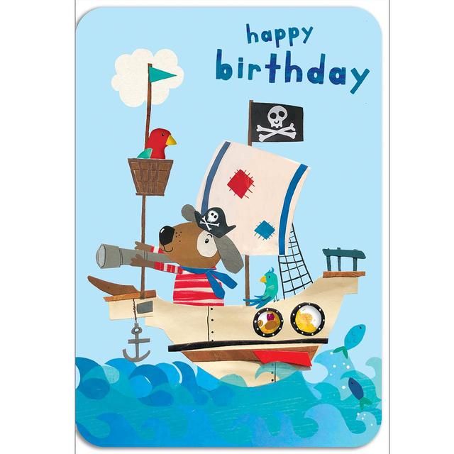 Pirate Kid's Birthday Card GOODS M&S   