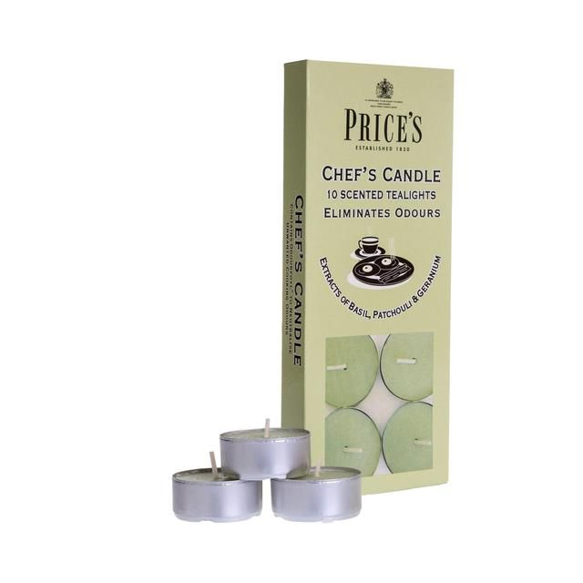 Price's Candles Chef's Odour Eliminating Tealights   10 per pack