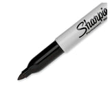 Sharpie Permanent Marker Black   5 per pack GOODS M&S   