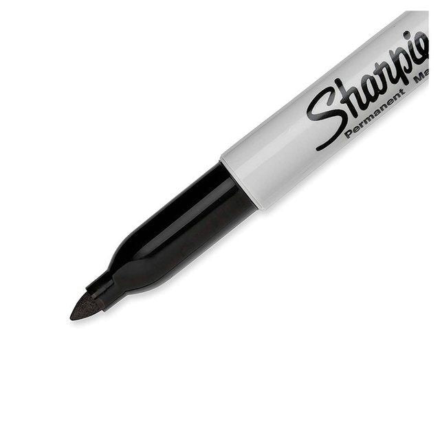 Sharpie Permanent Marker Black   2 per pack