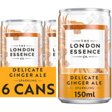 London Essence Co. Ginger Ale Cans   6 x 150ml GOODS M&S   