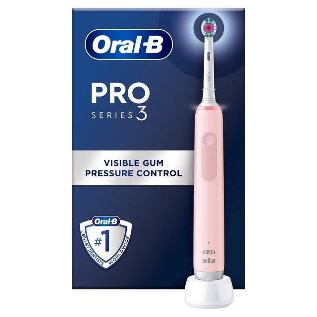 Oral-B Pro 3 3000 Pink 3D White Electric Toothbrush GOODS M&S   