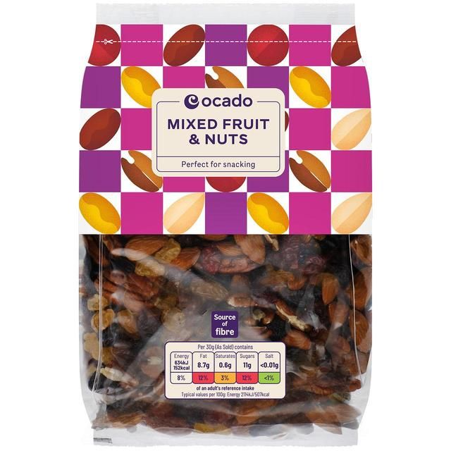 Ocado Mixed Fruit & Nuts   750g GOODS M&S   