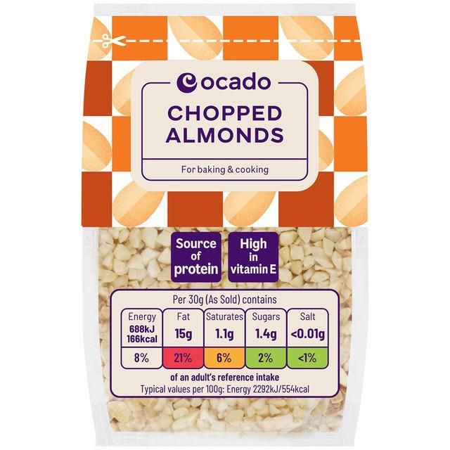 Ocado Chopped Almonds   100g GOODS M&S   