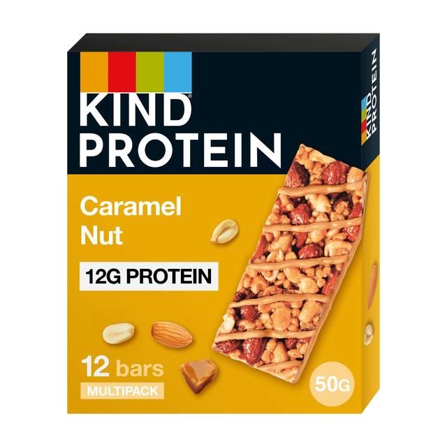 KIND Protein Caramel Nut Snack Bars Multipack   12 x 50g GOODS M&S   