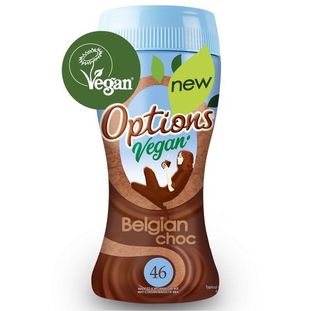 Options Vegan Belgian Hot Chocolate Jar   200g