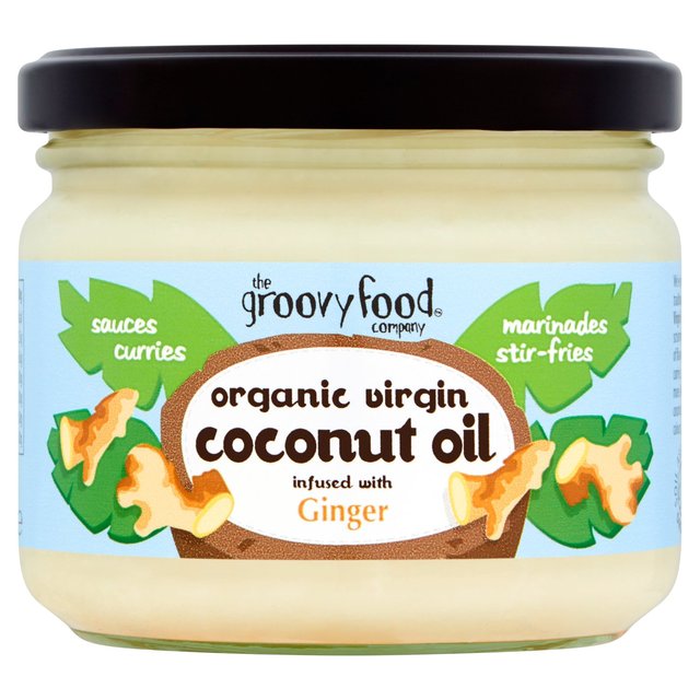 Virgin Coconut Oil Infused with Ginger   283ml