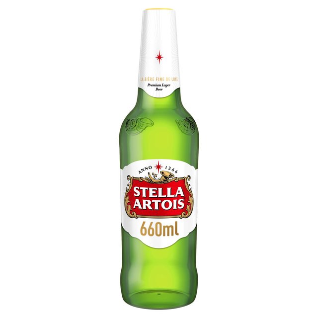 Stella Artois Premium Lager   660ml GOODS M&S   