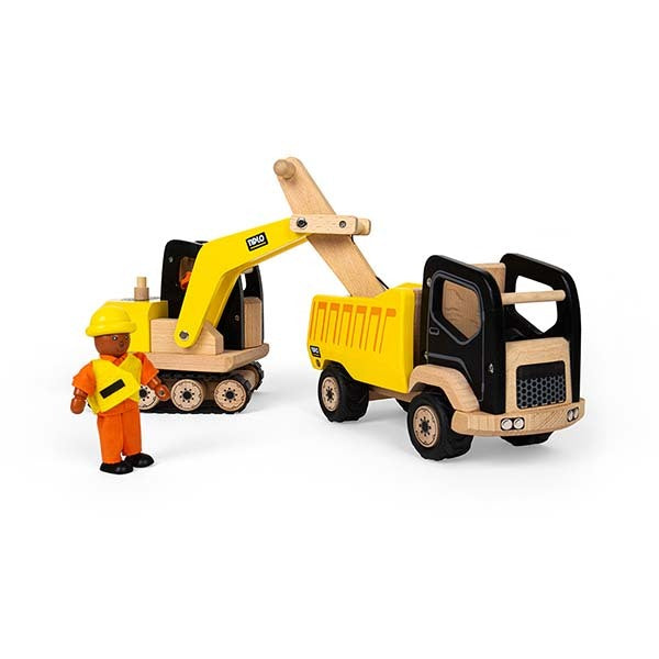 Tidlo Wooden Tipper Truck Toy