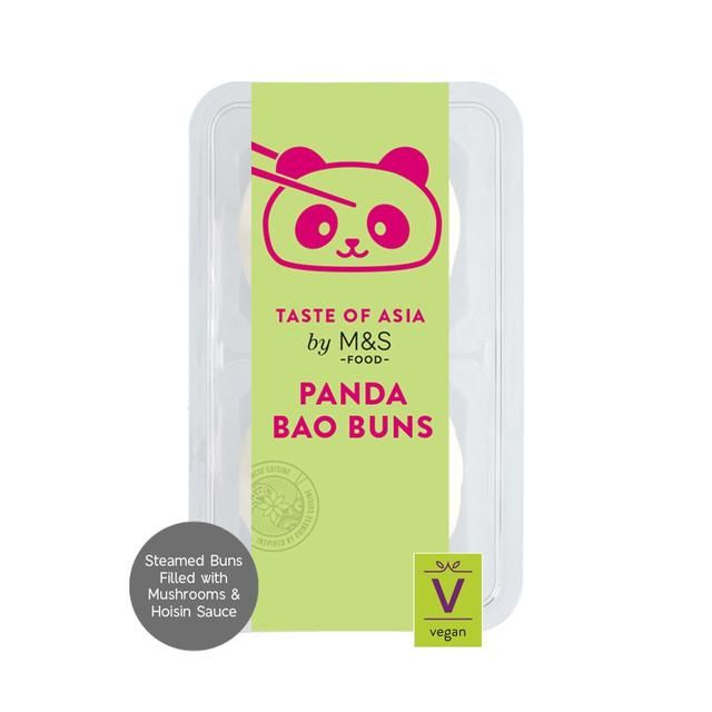 M&S Panda Bao Buns - Taste of Asia   120g GOODS M&S   