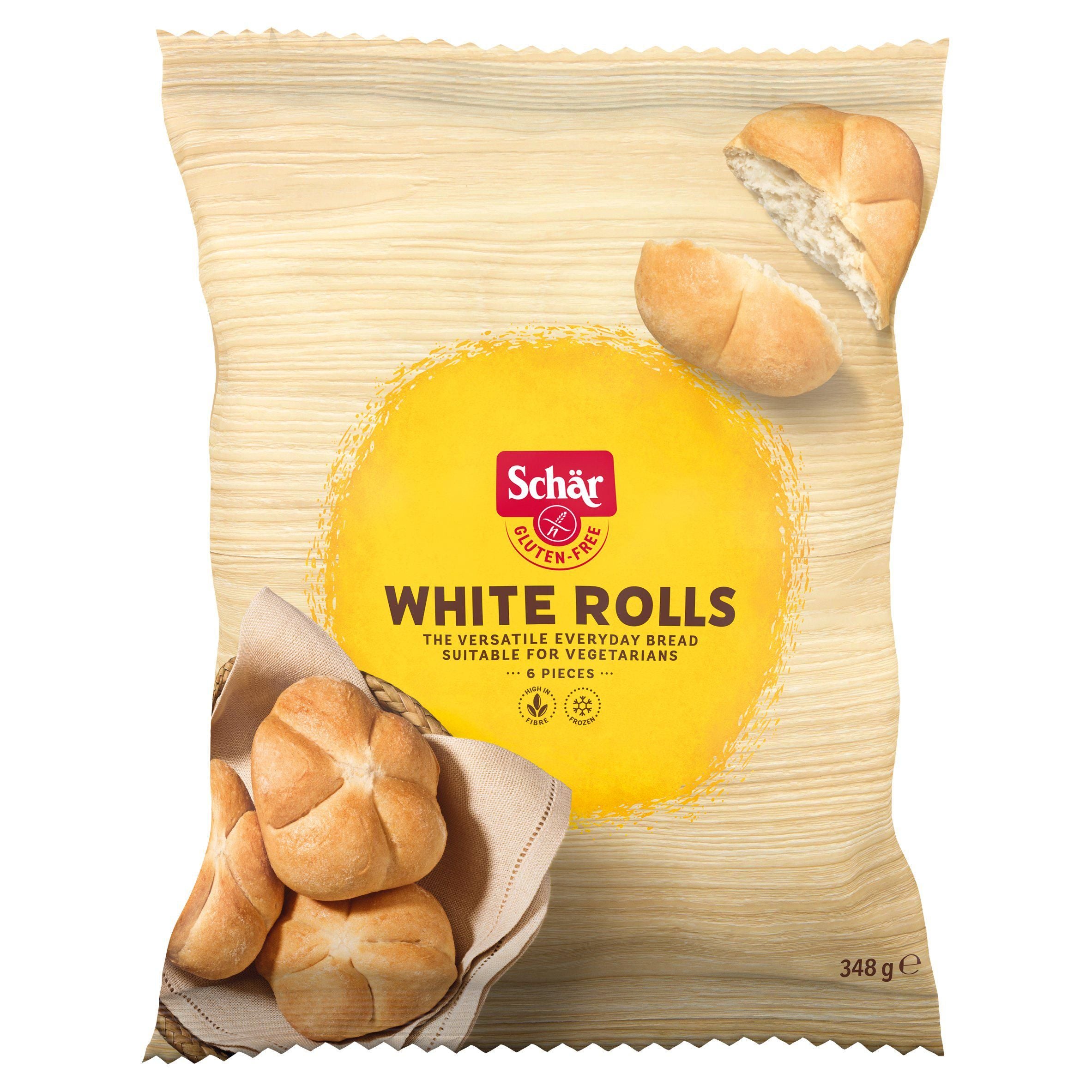 Schar Gluten Free White Rolls 6x58g GOODS Sainsburys   