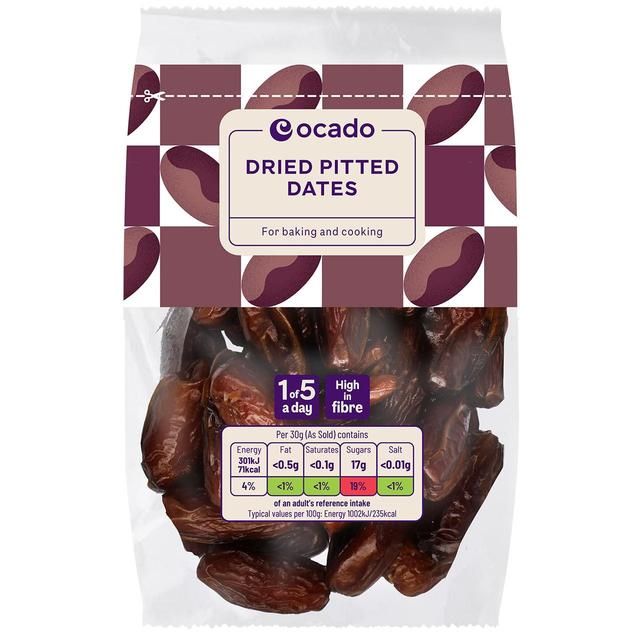 Ocado Dried Pitted Dates   250g