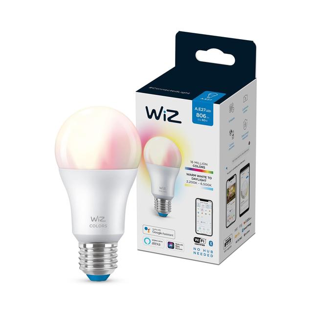 WiZ White & Colour Smart LED Light Bulb Screw GOODS M&S   