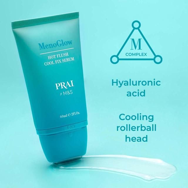 PRAI Beauty MenoGlow Hot Flush Cool Fix Serum   60ml