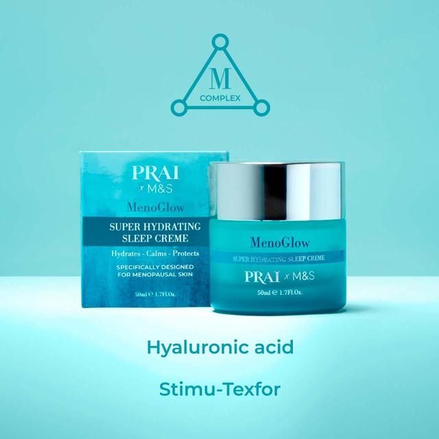 PRAI Beauty MenoGlow Super hydrating Sleep Creme   50ml