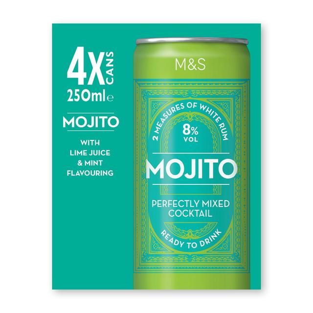 M&S Mojito   4 x 250ml