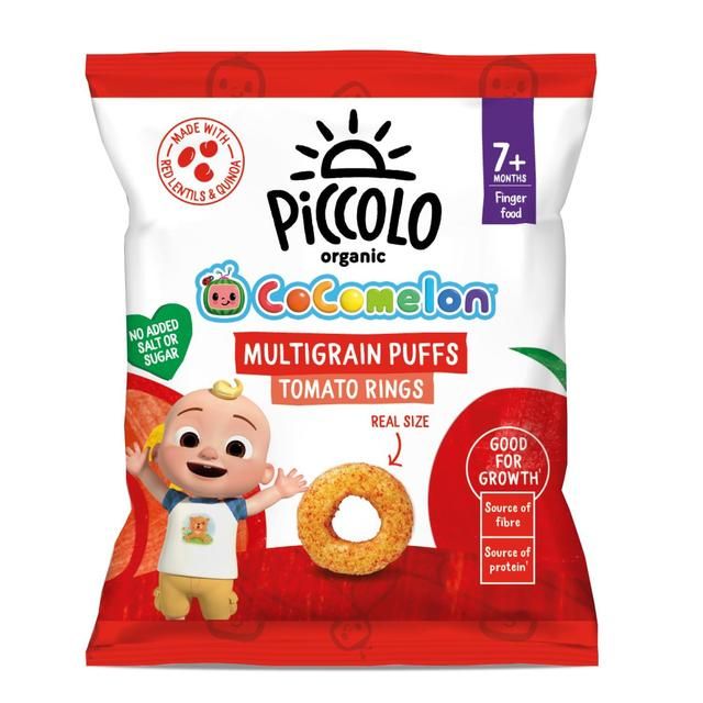 Piccolo Organic Tomato Multigrain Ring Puffs 7 months    15g