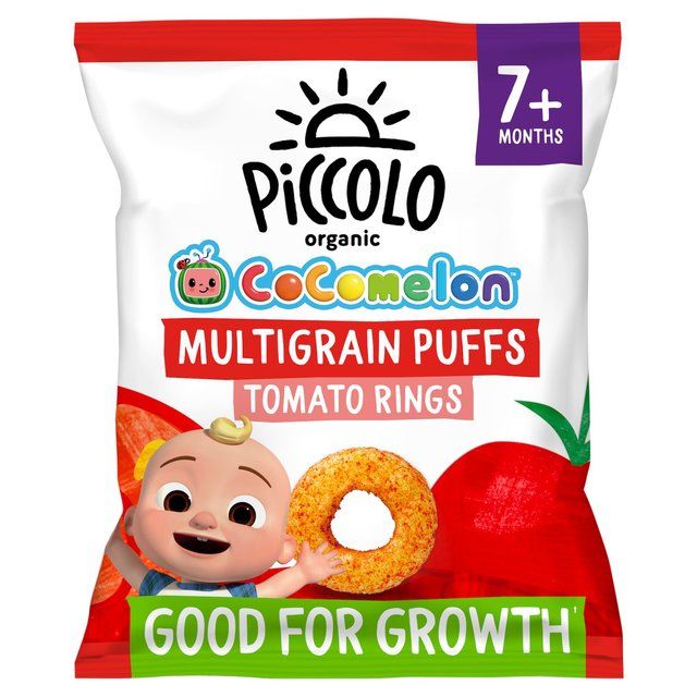 Piccolo Organic Tomato Multigrain Ring Puffs 7 months    15g