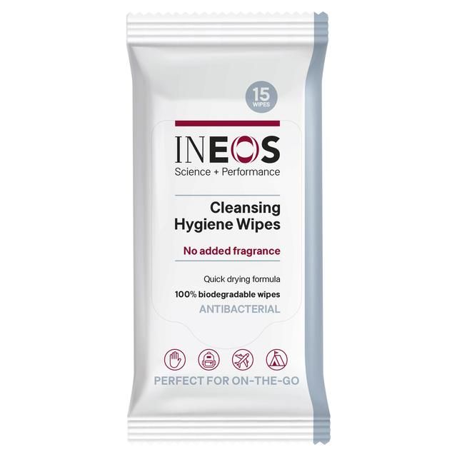 INEOS Antibac Sanitiser Wipes   15 per pack