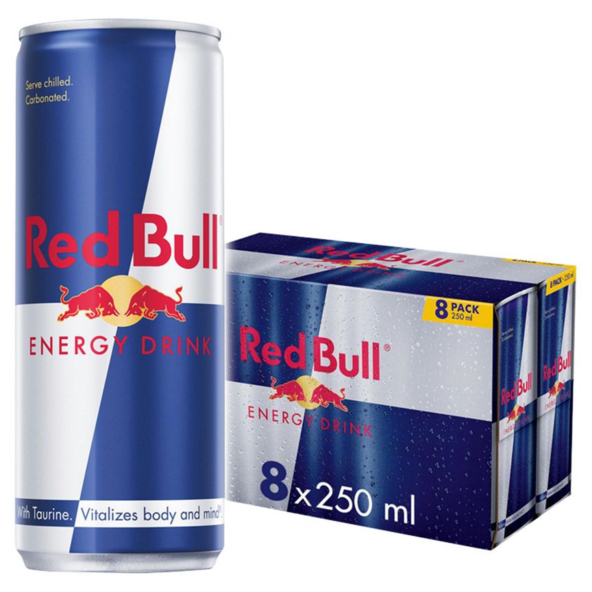 Red Bull Energy Drink Cans