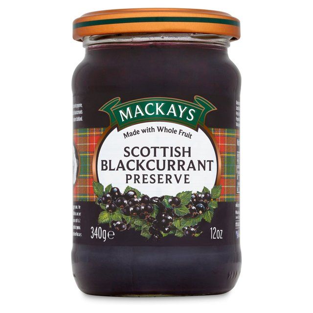 Mackays Scottish Blackcurrant Preserve   340g