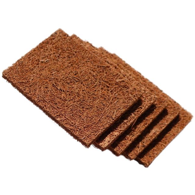 Zero Waste Club Biodegradable Coconut Kitchen Scourers   5 per pack