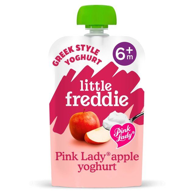 Little Freddie Pink Lady Greek Style Yoghurt Multipack   6 x 100g GOODS M&S   