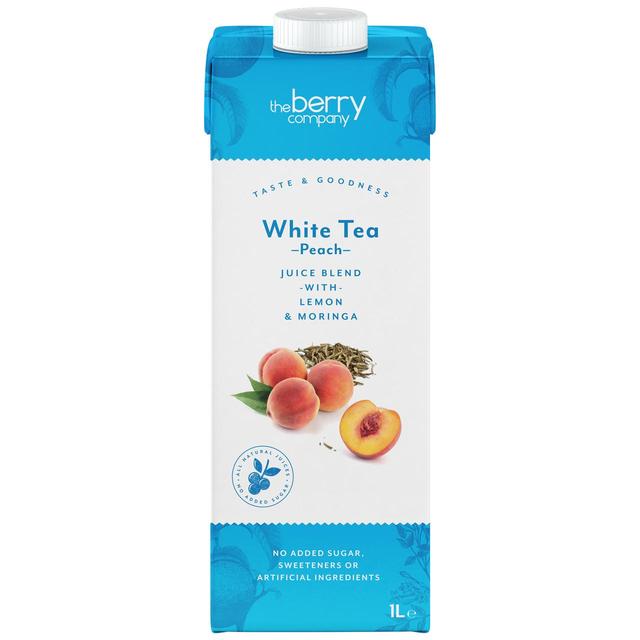 The Berry Co. White Tea Peach & Moringa Juice   1L