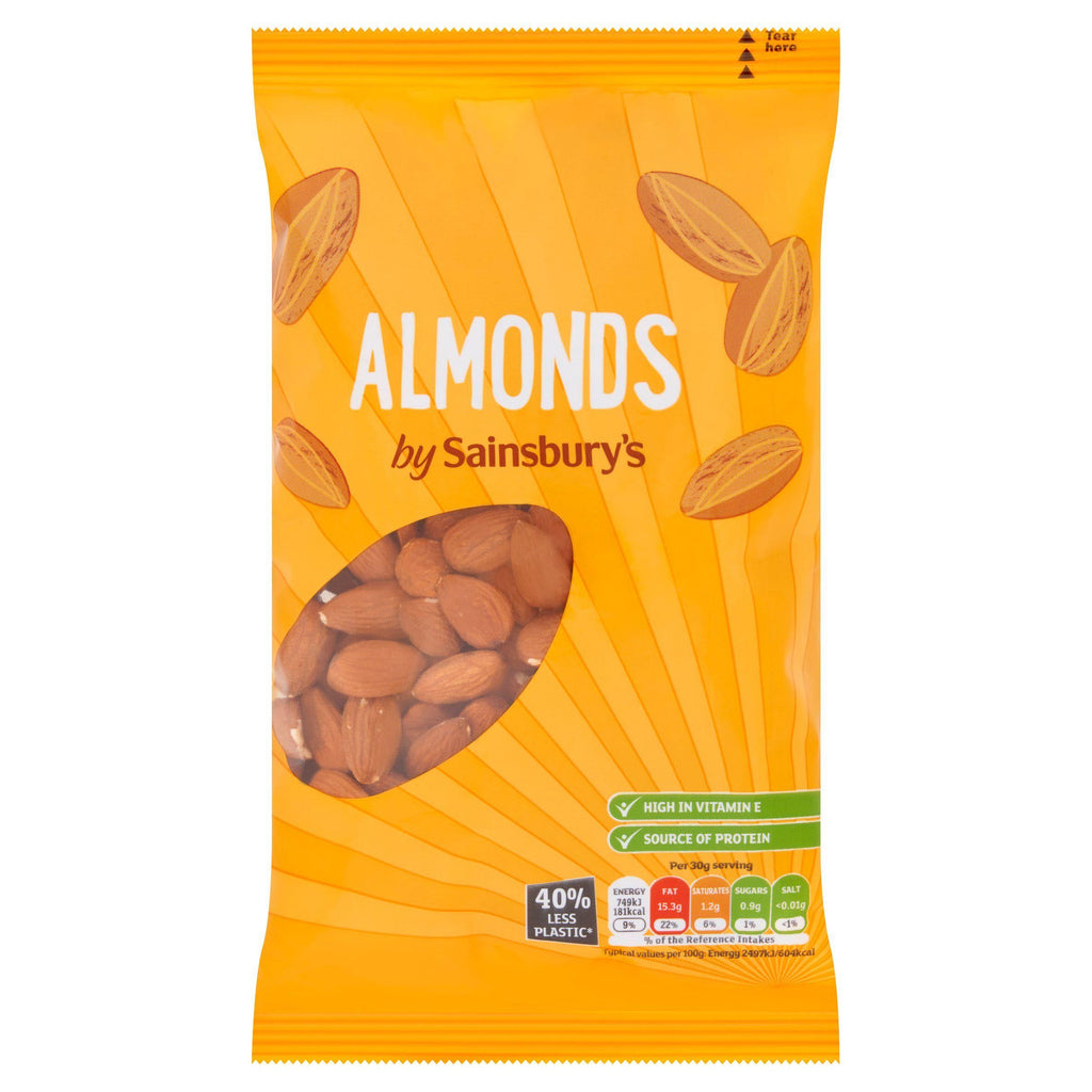 Sainsbury's Whole Almonds 300g