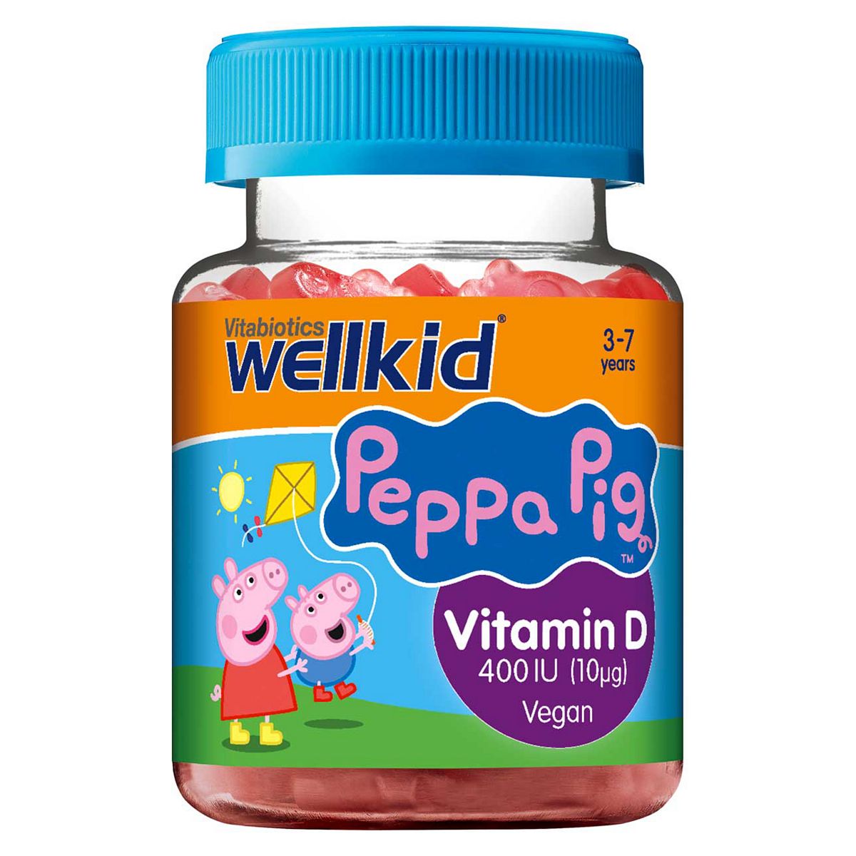 Vitabiotics Wellkid Peppa Pig Vitamin D - 30 jellies Baby Healthcare Boots   