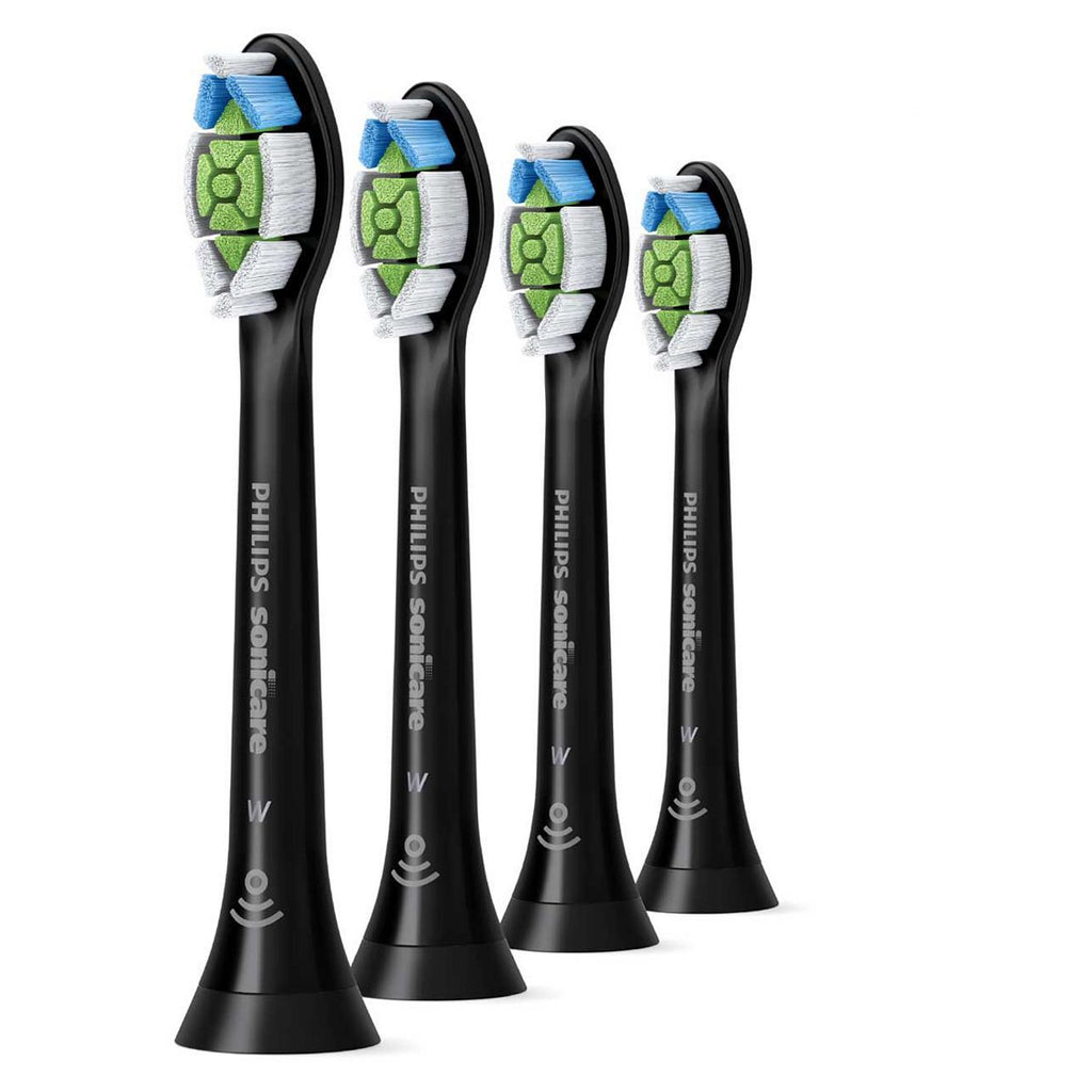 Philips Sonicare W2 Optimal White Replacement Brushheads – Black 4pk HX6064/11