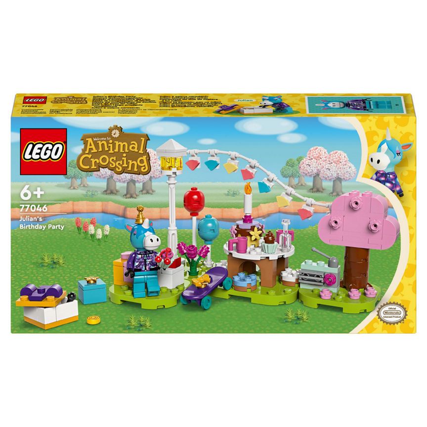 LEGO Animal Crossing Julian’s Birthday Party 77046