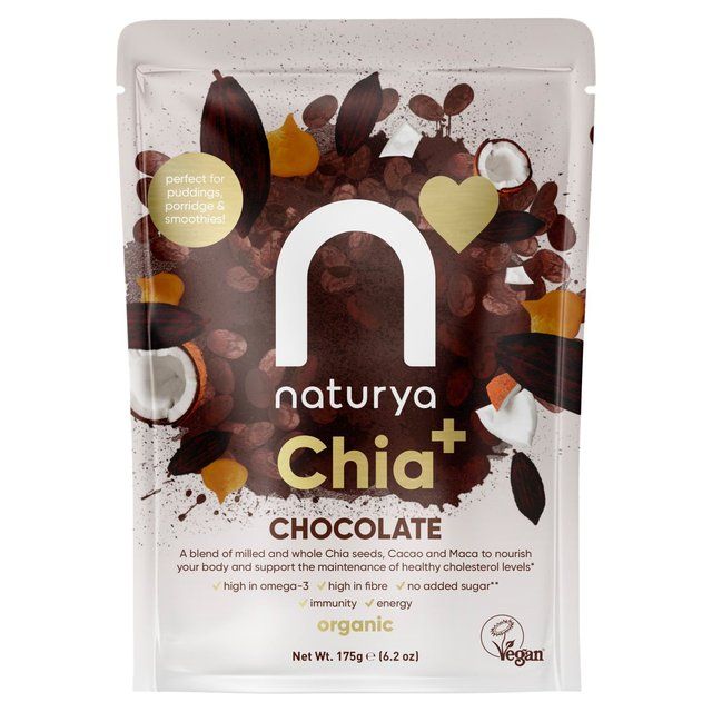 Naturya Organic Chocolate Chia+ Pudding   175g