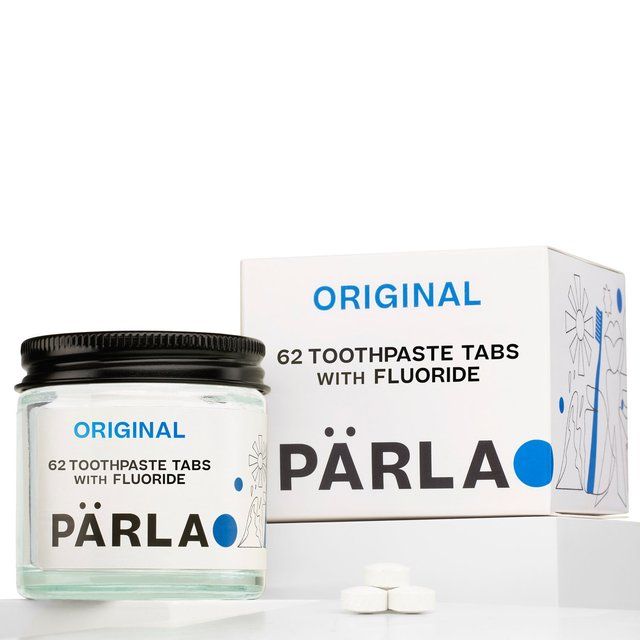 PARLA ORIGINAL Toothpaste Tablets Naturally Whitening   62 per pack