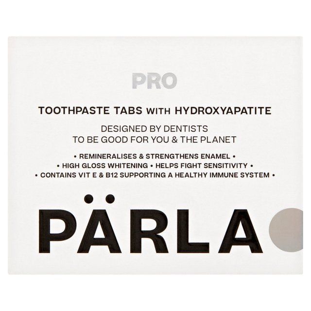 PARLA PRO Toothpaste Tablets Sensitive High Gloss Whitening   62 per pack