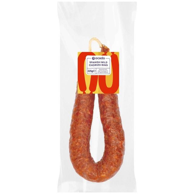 Ocado Spanish Mild Chorizo Ring    225g GOODS M&S   