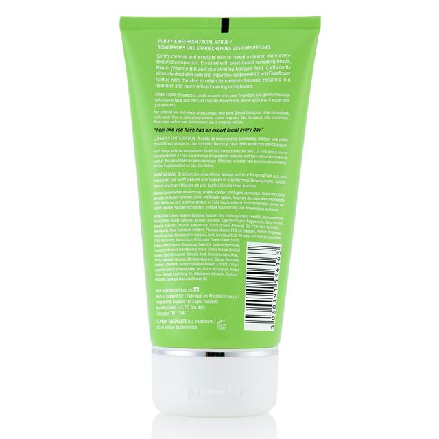 Super Facialist Salicylic Acid Anti Blemish Purify & Refresh Facial  Scrub   150ml GOODS M&S   