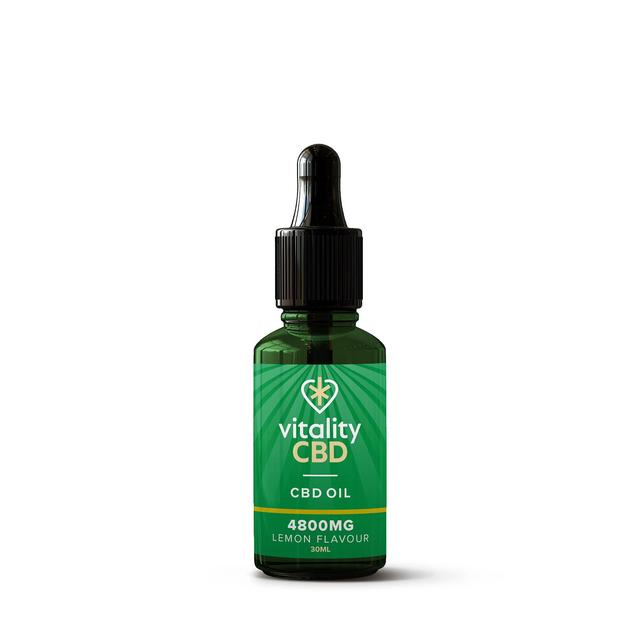 Vitality CBD Lemon Spray with MCT Oil 4800mg   30ml