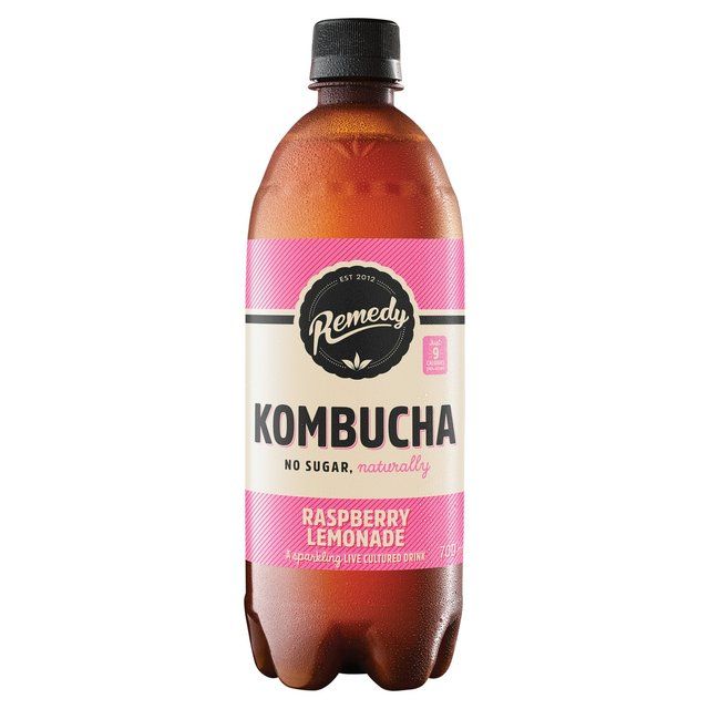 Remedy Kombucha Raspberry Lemonade   700ml GOODS M&S   