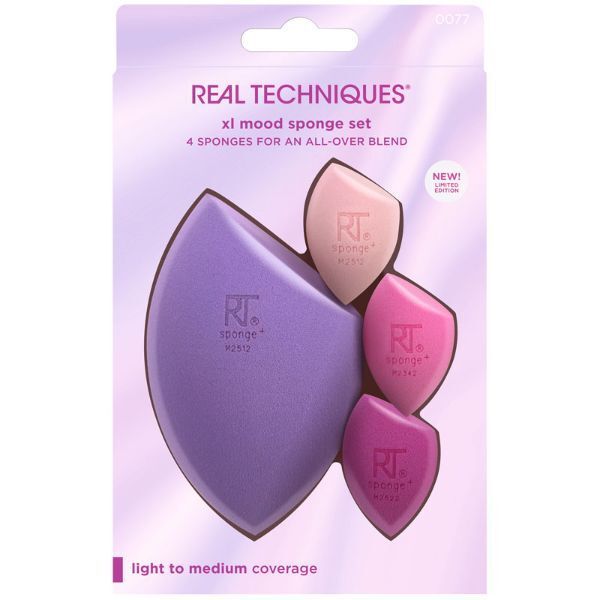 Real Techniques Afterglow Xl Mood Sponge Set